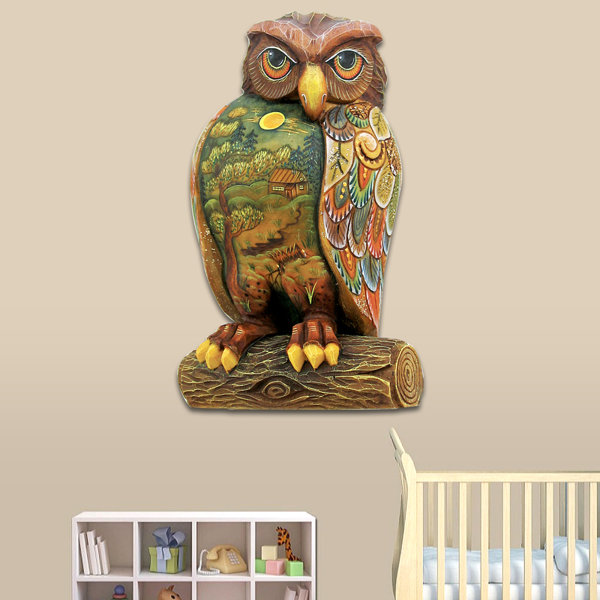 Wooden Owl Decor Wayfair