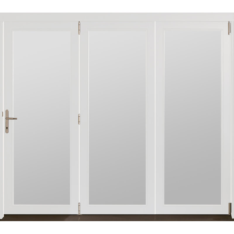 Jeld Wen Bedgebury Folding Wood 3 Panel Ready To Install Glazed