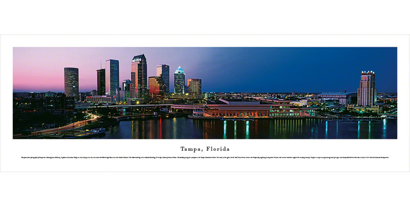 Blakewaypanoramas Us Skyline Tampa Florida By James Blakeway