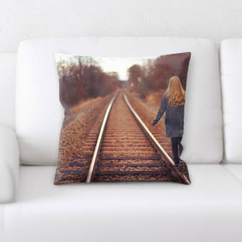 Rug Tycoon Train Experience Throw Pillow Wayfair