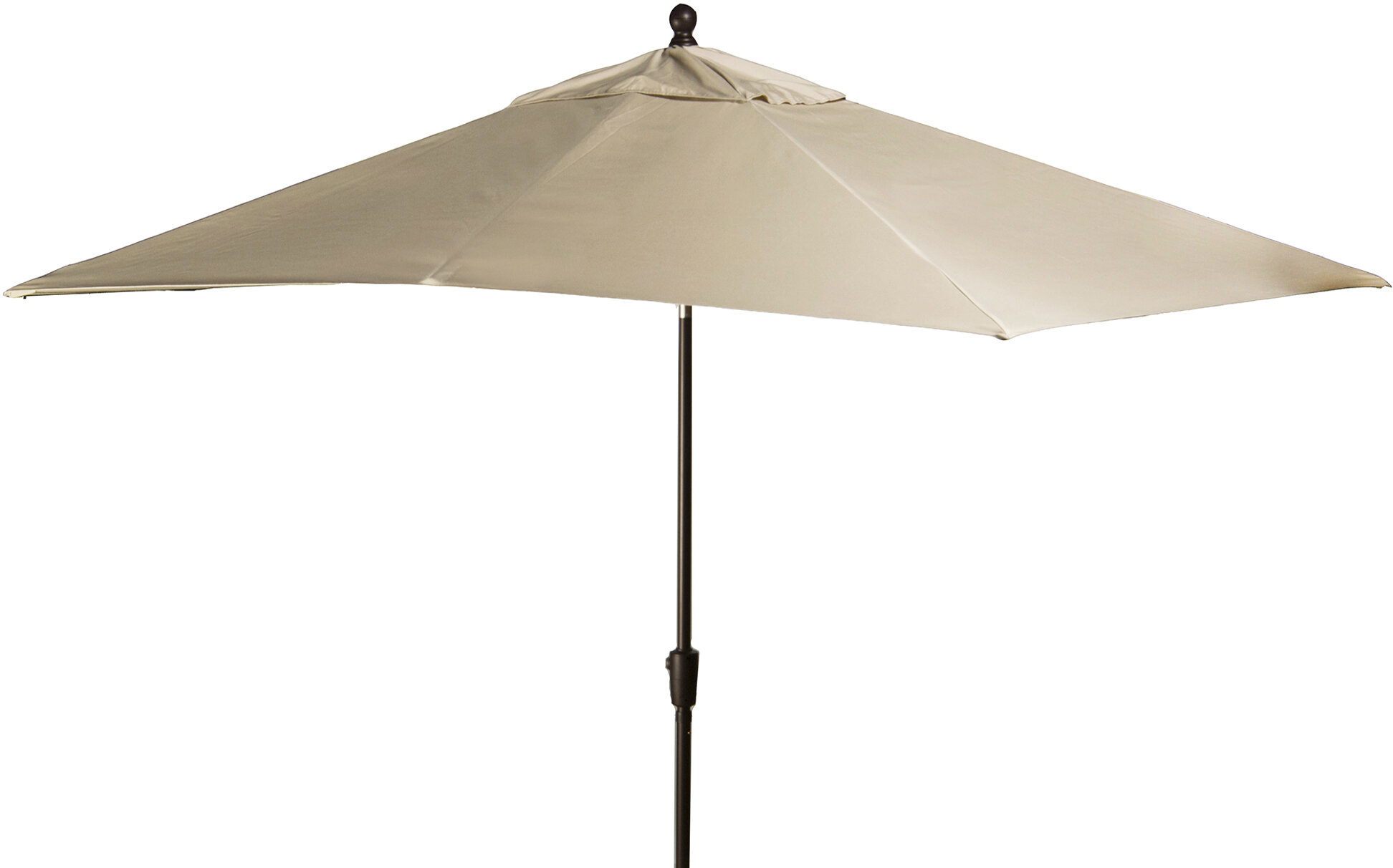 Longshore Tides Madalyn 10 X 8 Rectangular Market Sunbrella Umbrella Reviews Wayfair