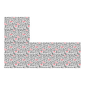 Love Peel and Stick Foam Tiles Wall Decal (Set of 8)