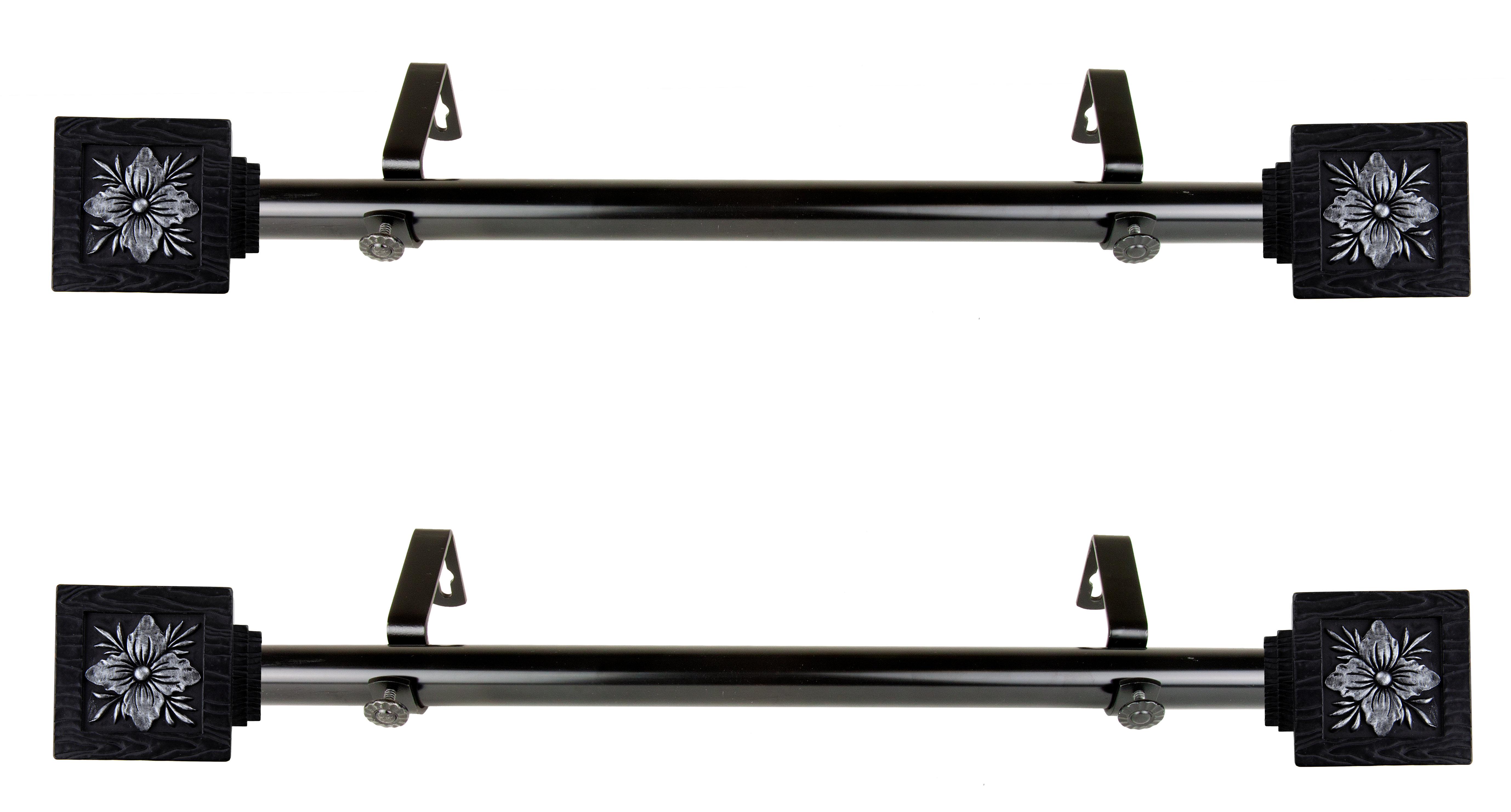 Ophelia Co Ophelia 1 Dia Side Curtain Rod 12 20 Inch Long