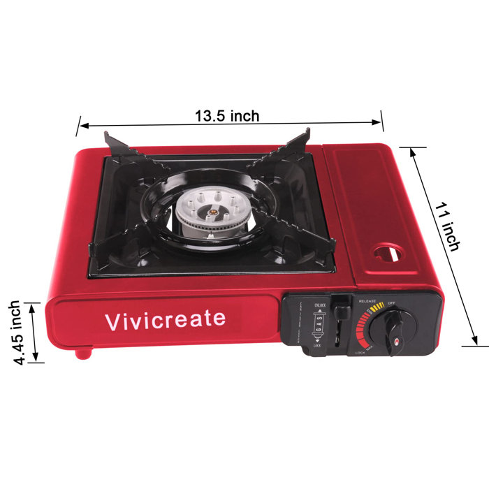 Vivicreate Single Burner Butane Outdoor Stove | Wayfair