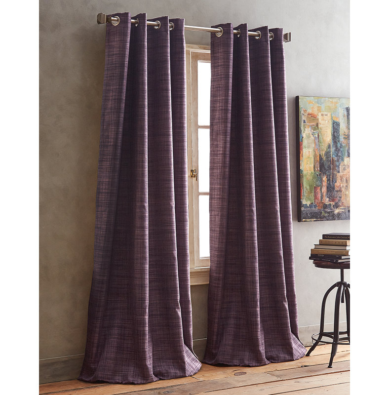Dkny Derby Solid Room Darkening Grommet Curtain Panels Reviews