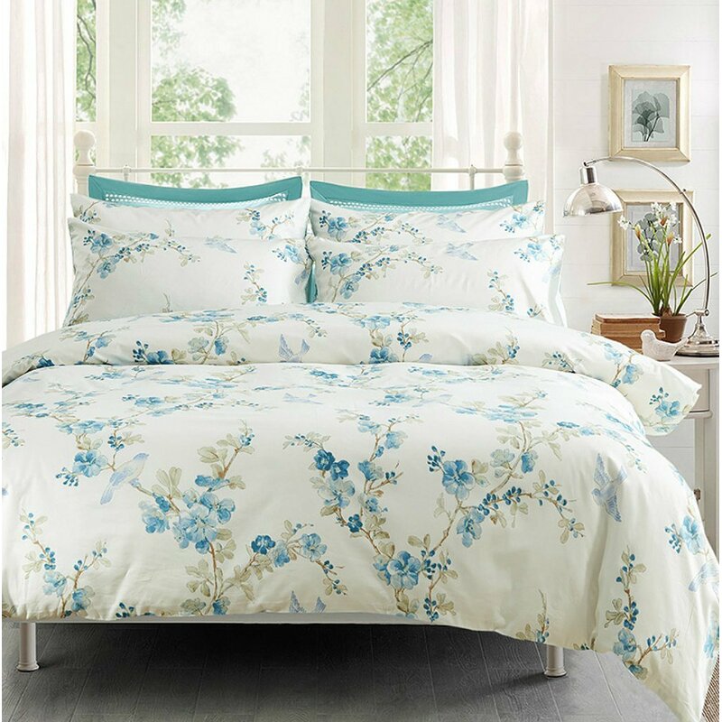 Sweety Pie Inc Garden Chinoiserie Duvet Cover Set Reviews Wayfair