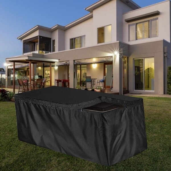 Sturdy Covers Deck Box Defender Cover All-Season Outdoor Deck Box Cover 