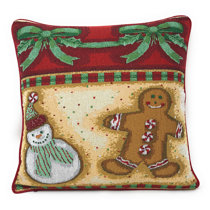 gingerbread throw pillows
