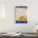 Indigo Abstract Wall Art Wayfair