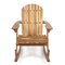 Rosecliff Heights Crossen Solid Wood Rocking Adirondack Chair | Wayfair