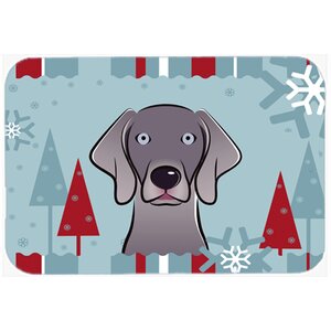 Weimaraner Kitchen/Bath Mat