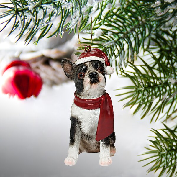 NEW Santa's Little Pals PIT BULL Ornament from E & S Imports 