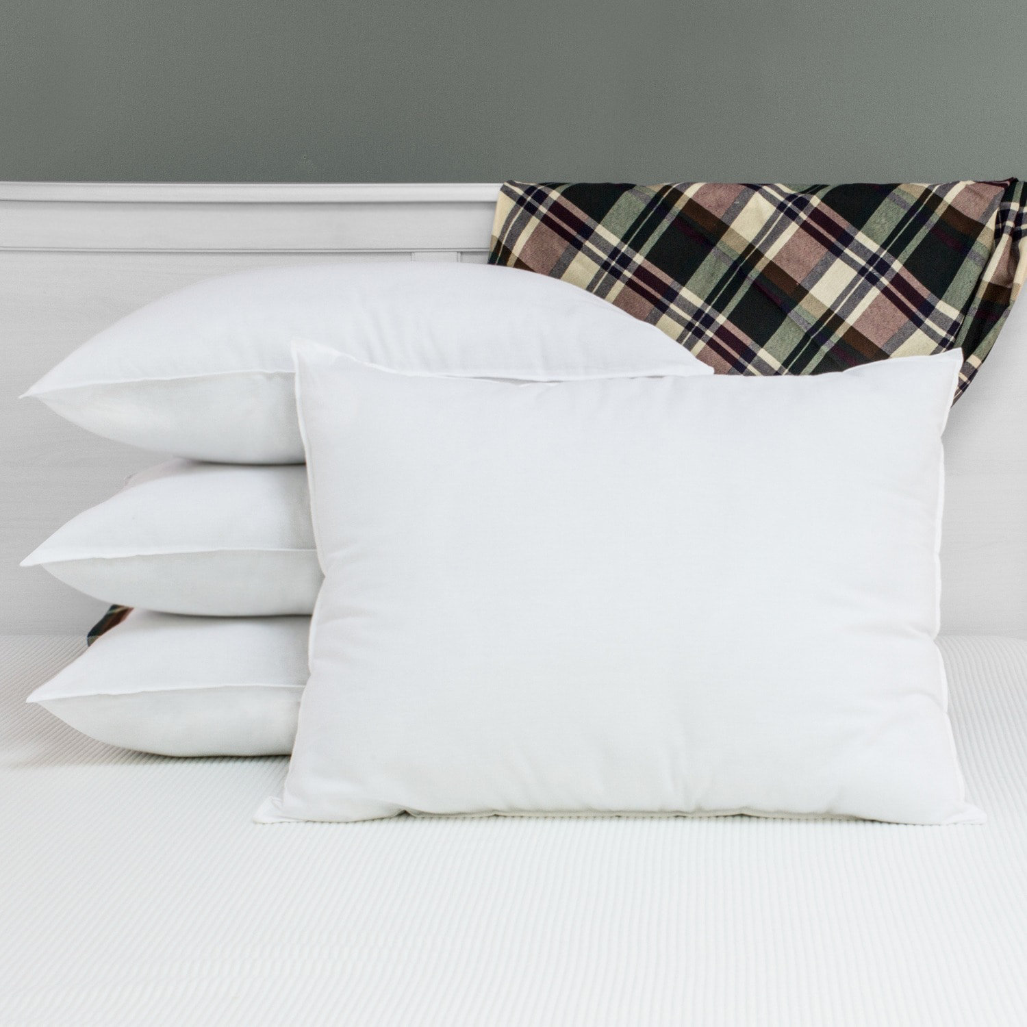 Alwyn Home Saintcroix Medium Fiber 20 X 26 Bed Pillows Reviews