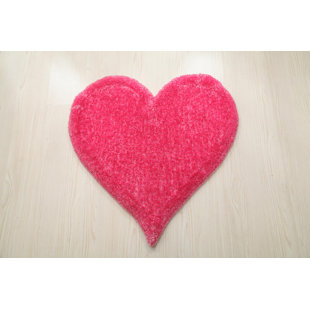Pink Heart Rug Wayfair