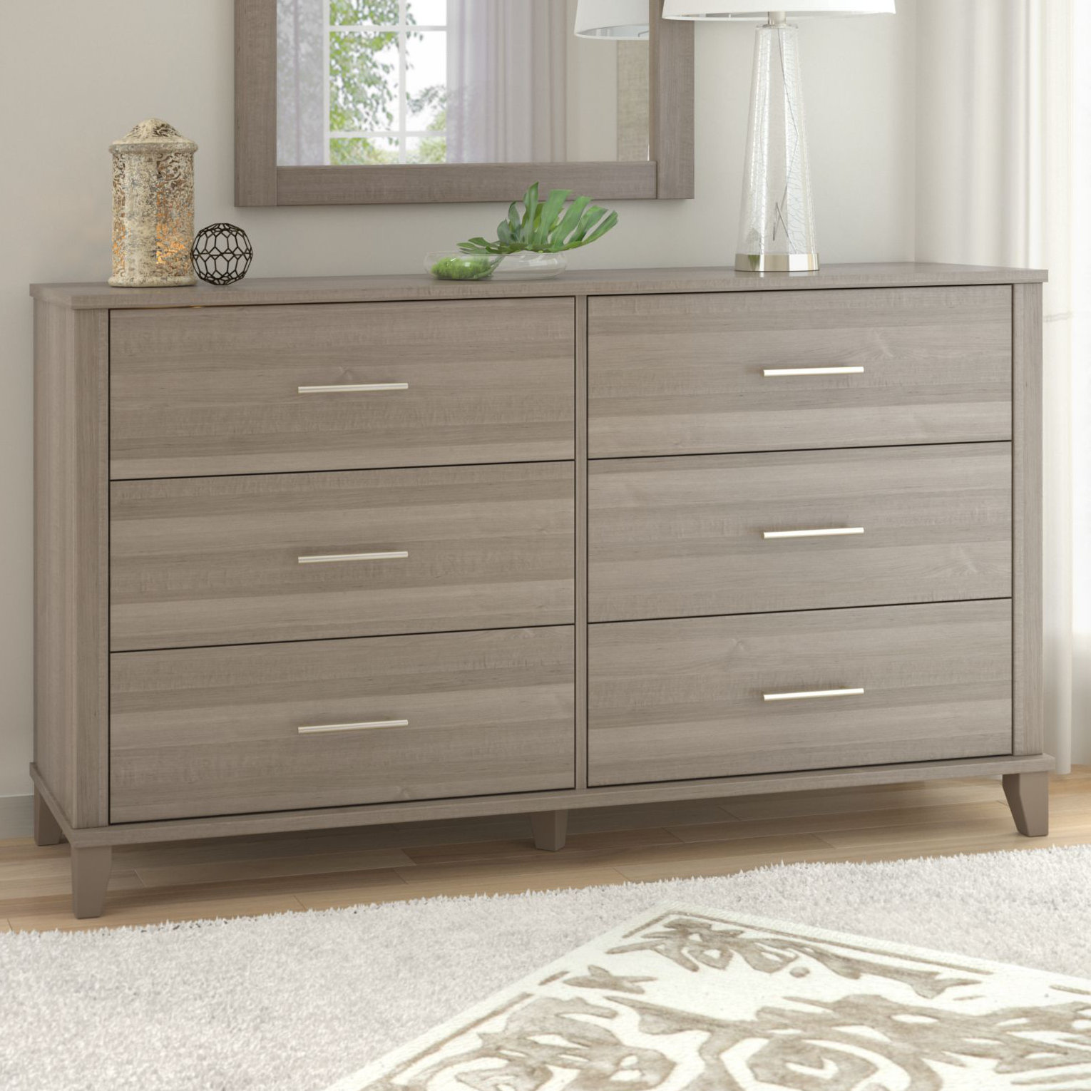 Ebern Designs Kirchoff 6 Drawer Double Dresser Reviews Wayfair