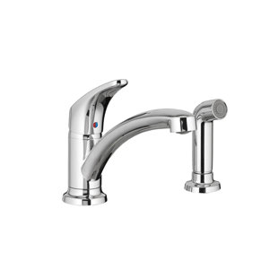 Go to store & view more images American Standard Colony Pro Single Handle Kitchen Faucet with Side Spray