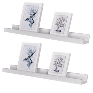 Andi Photo Ledge Picture Display Floating Shelf (Set of 2)