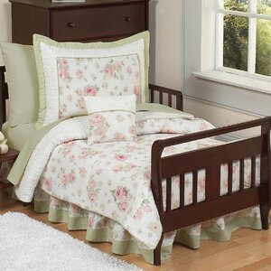 Riley's Roses 5 Piece Toddler Bedding Set