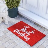 Christmas Door Mats You Ll Love In 2020 Wayfair