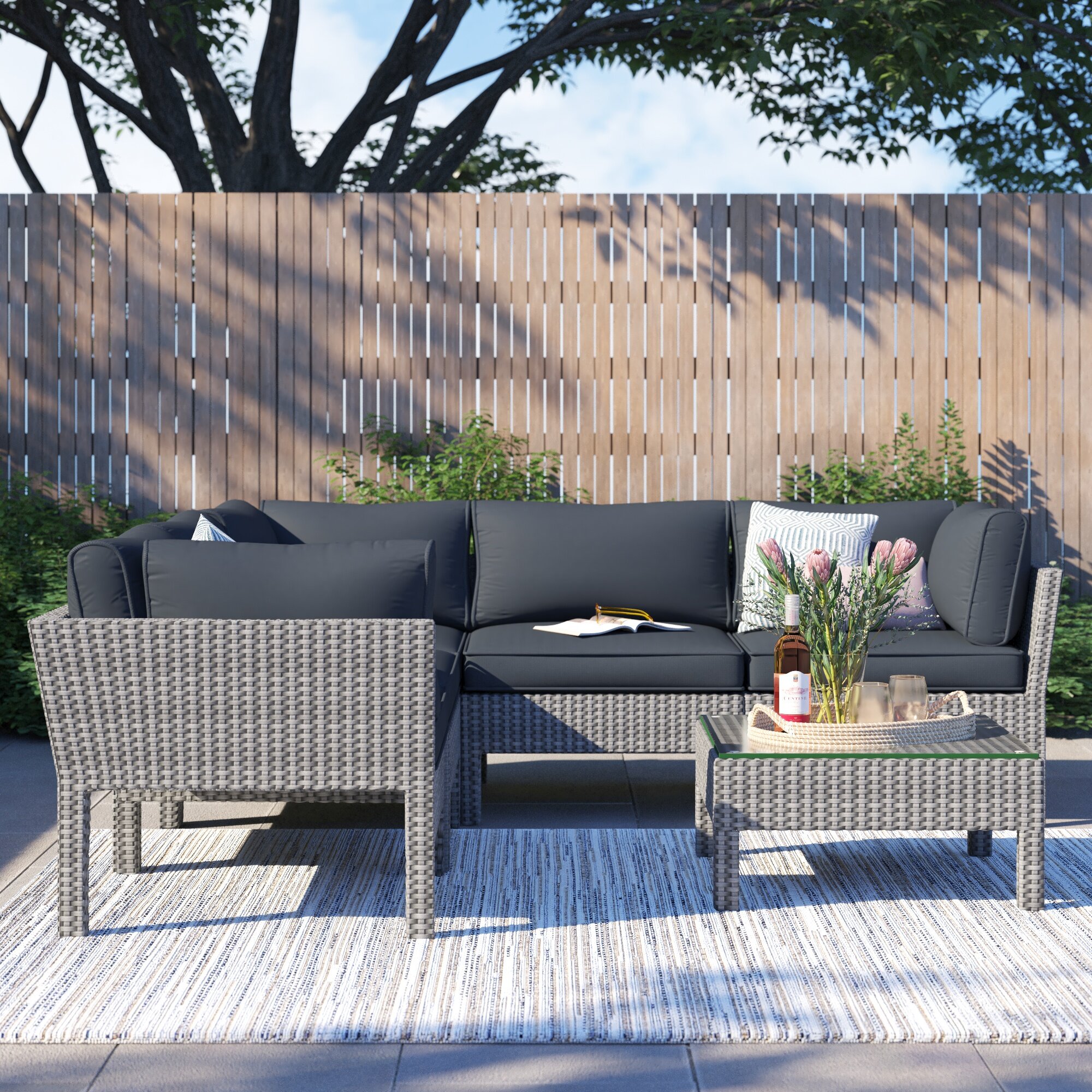 orlando 6 piece patio set