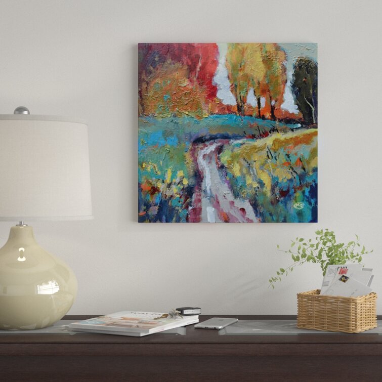 Urban Home Over The Hill Decker - Wrapped Canvas Gallery-Wrapped Giclée | Wayfair