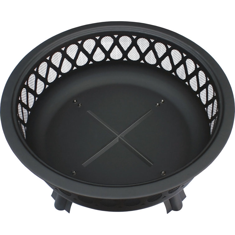 Landmann Magnafire Steel Wood Burning Fire Pit & Reviews | Wayfair