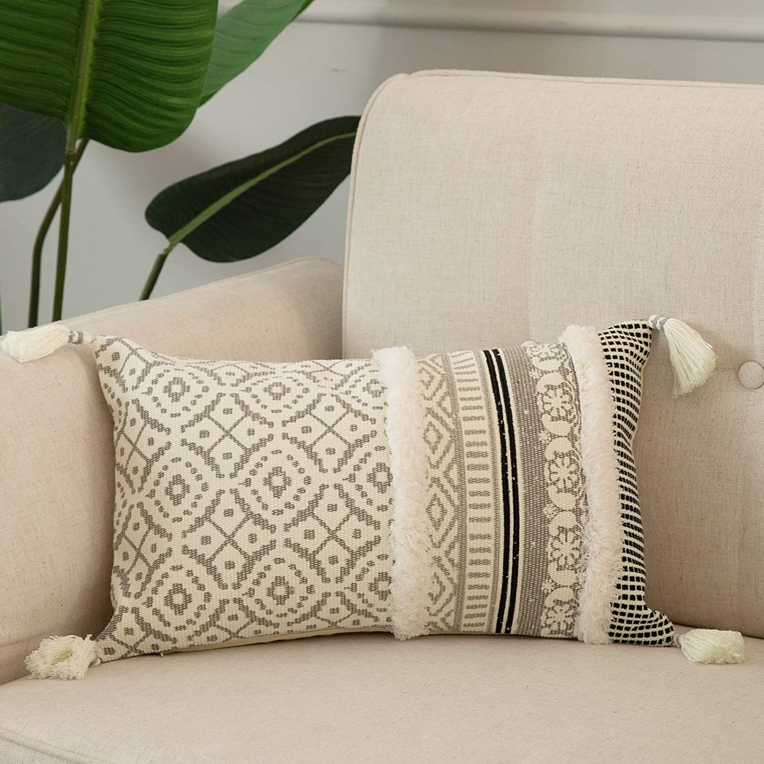 Dog Beach Cushion Cover Sofa Decorative Pillow Case fits 18" x 18" cushion 