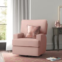 nursery glider pink