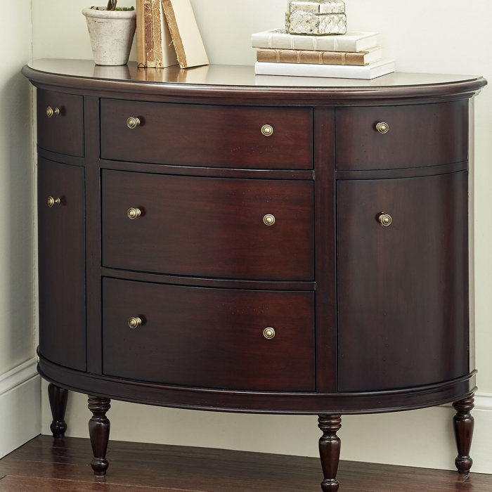 Birch Lane Cantor 3 Drawer Half Circle Accent Chest Reviews