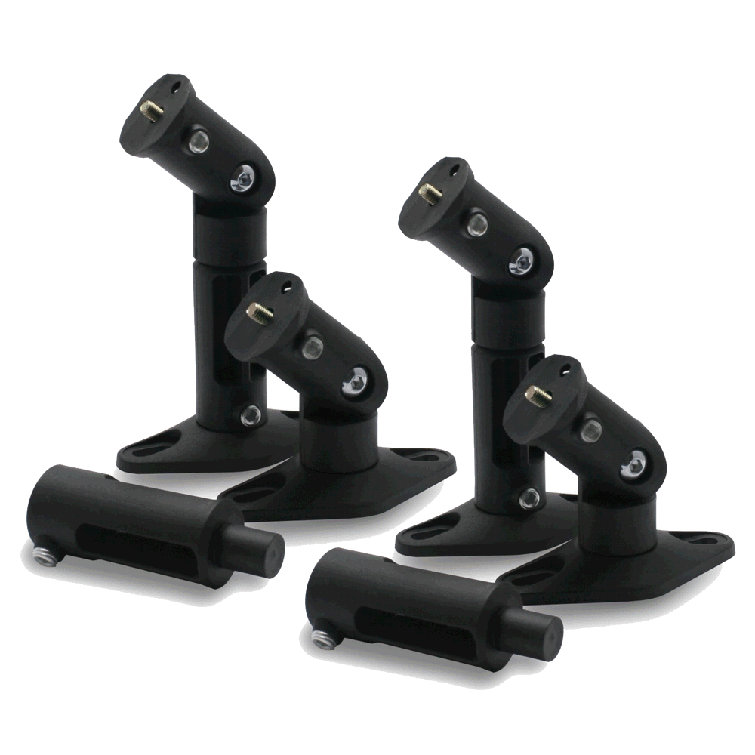 Pinpoint Mounts Black Multi Screen Wall 