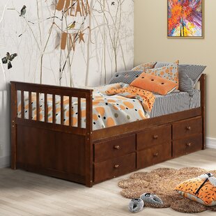 Chere Captain's Twin Daybed With Trundle By Harriet Bee