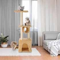 teepee cat tree wayfair