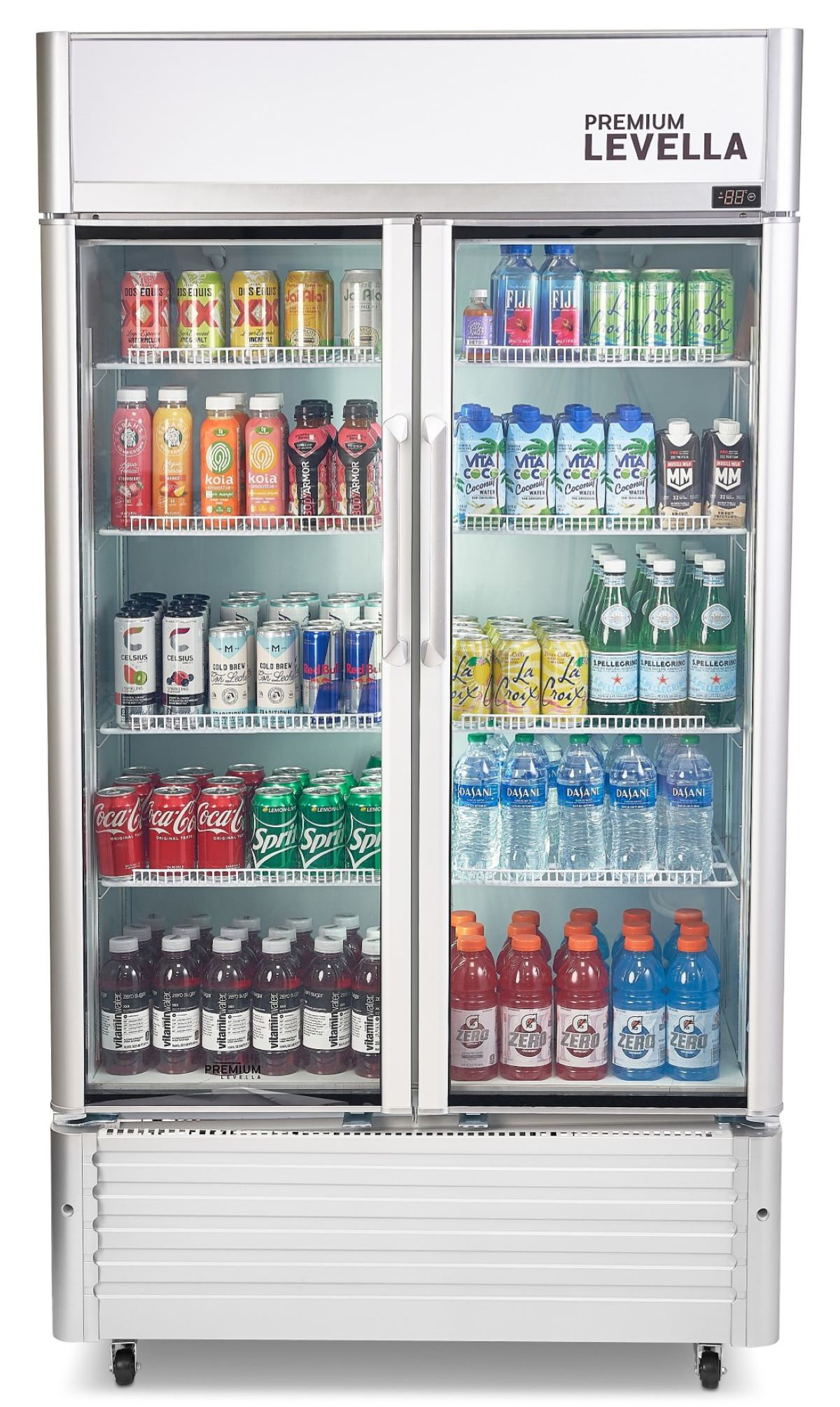Premium 16 Cu Ft 2 Door Commercial Beverage Cooler - Wayfair Canada