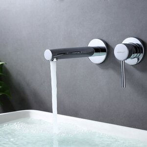 Wall mounted Single Handle Bathroom Faucet