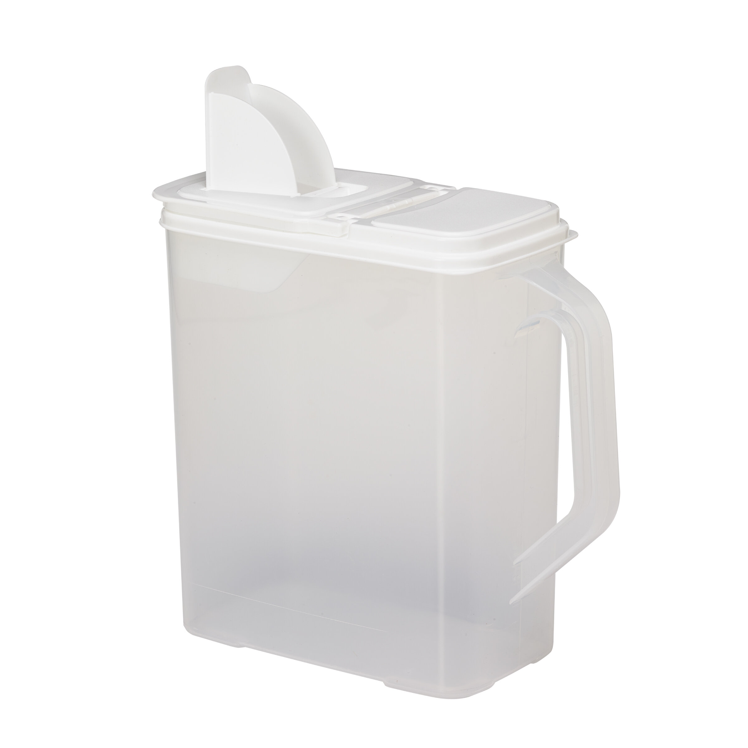 pet food storage with handle