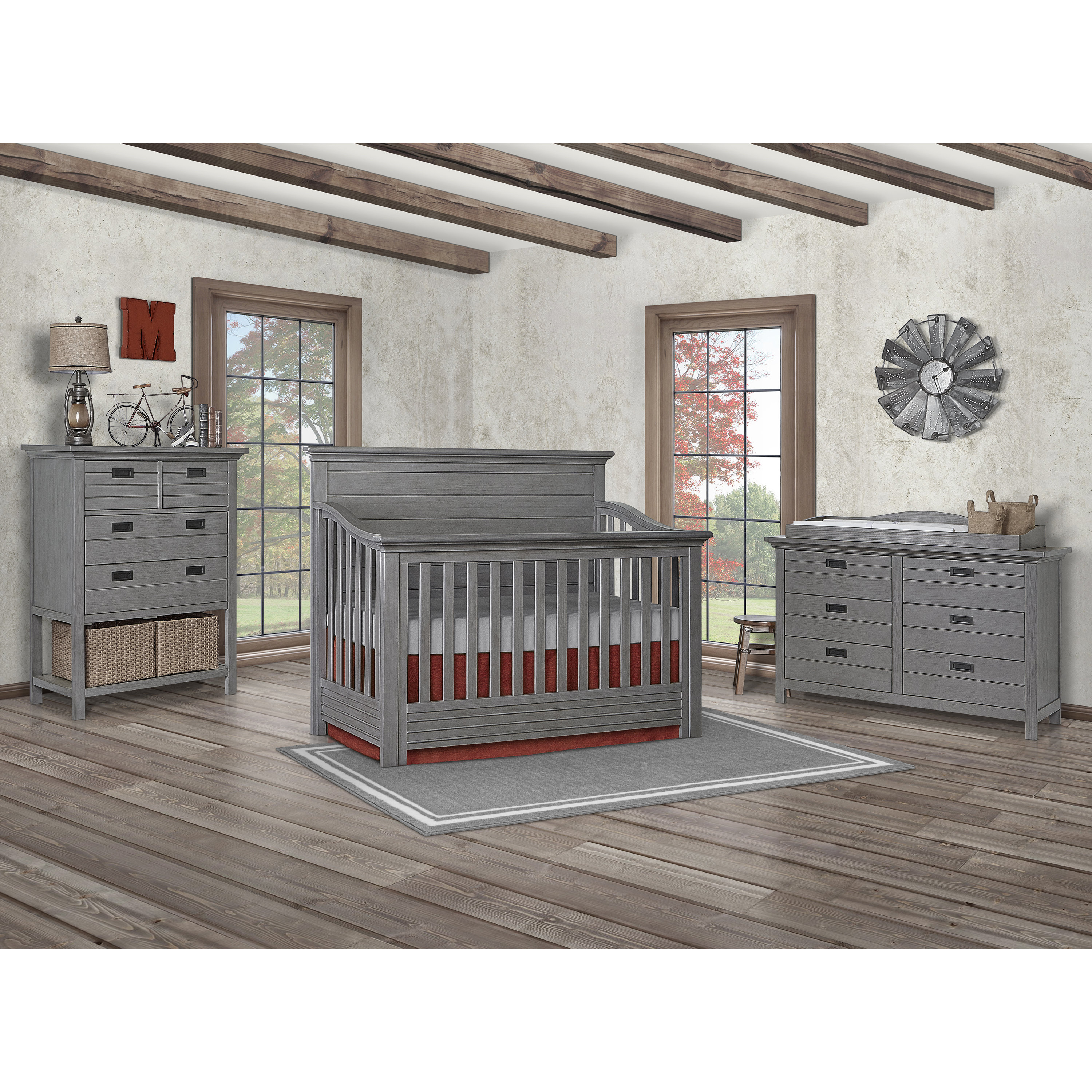 4 piece nursery furniture set