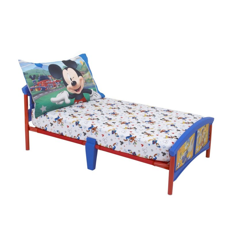 mickey mouse toddler bed b&m