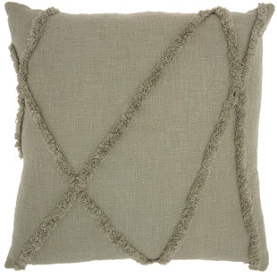 Remi Cotton Throw Pillow Cover & Insert