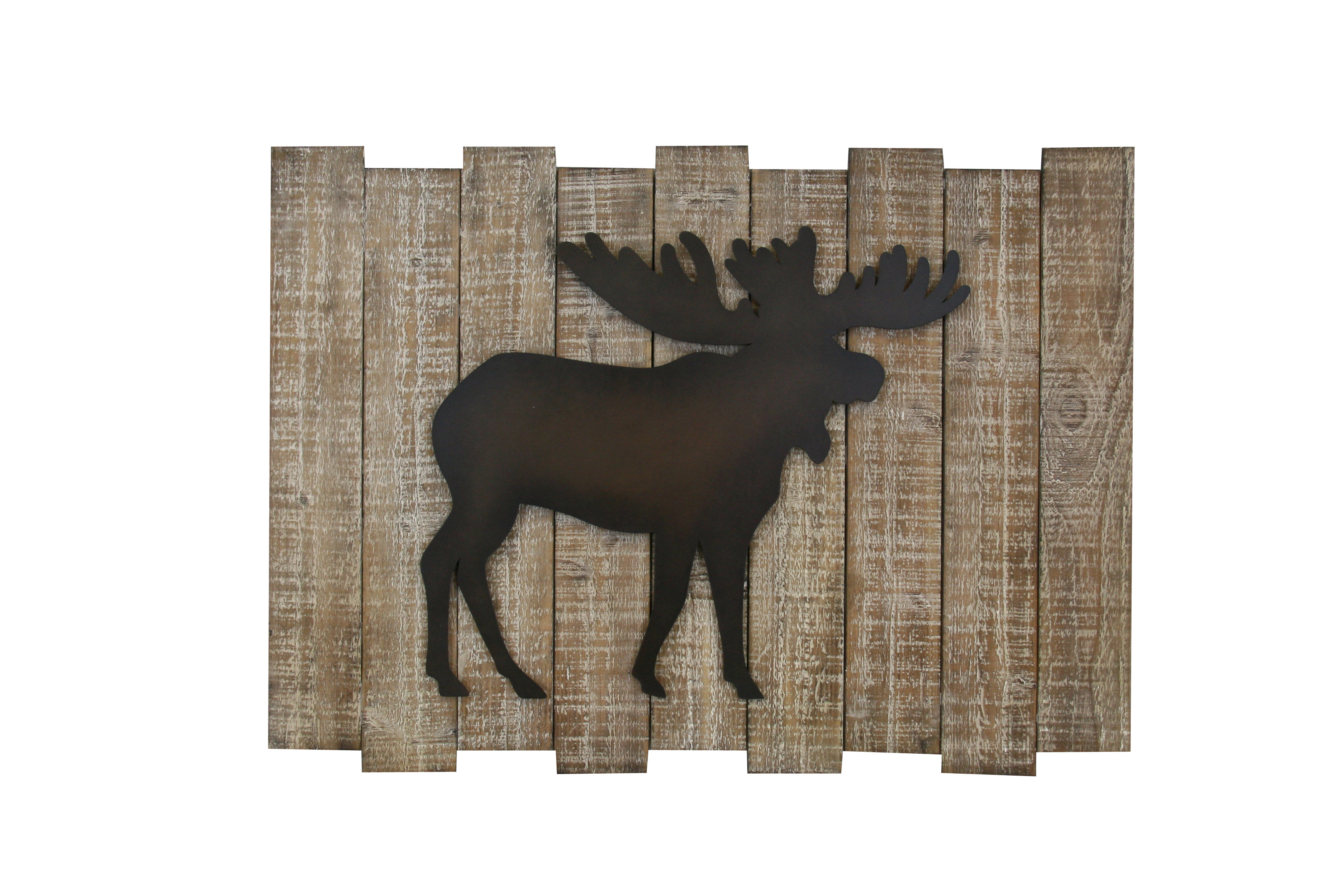 Loon Peak Embossed Vintage Moose Wall Decor Wayfair