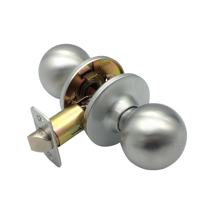 Design House Ball Passage Door Knob With Round Rosette Wayfair Ca