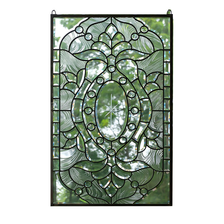 World Menagerie Stained Glass Window Panel Reviews Wayfair