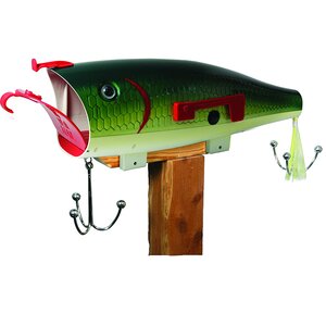 Giant Bass Post Mounted Mailbox