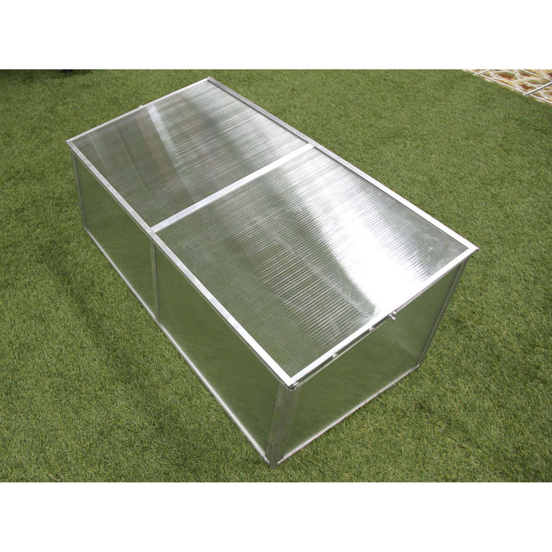 Zenport 3 5 Ft W X 3 5 Ft D Cold Frame Greenhouse Reviews Wayfair
