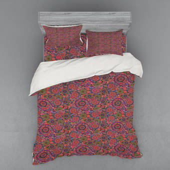 August Grove Lithonia Ruffle Lace Cotton Quilt Set Wayfair