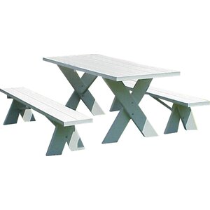 Wyona Picnic Table with Benches