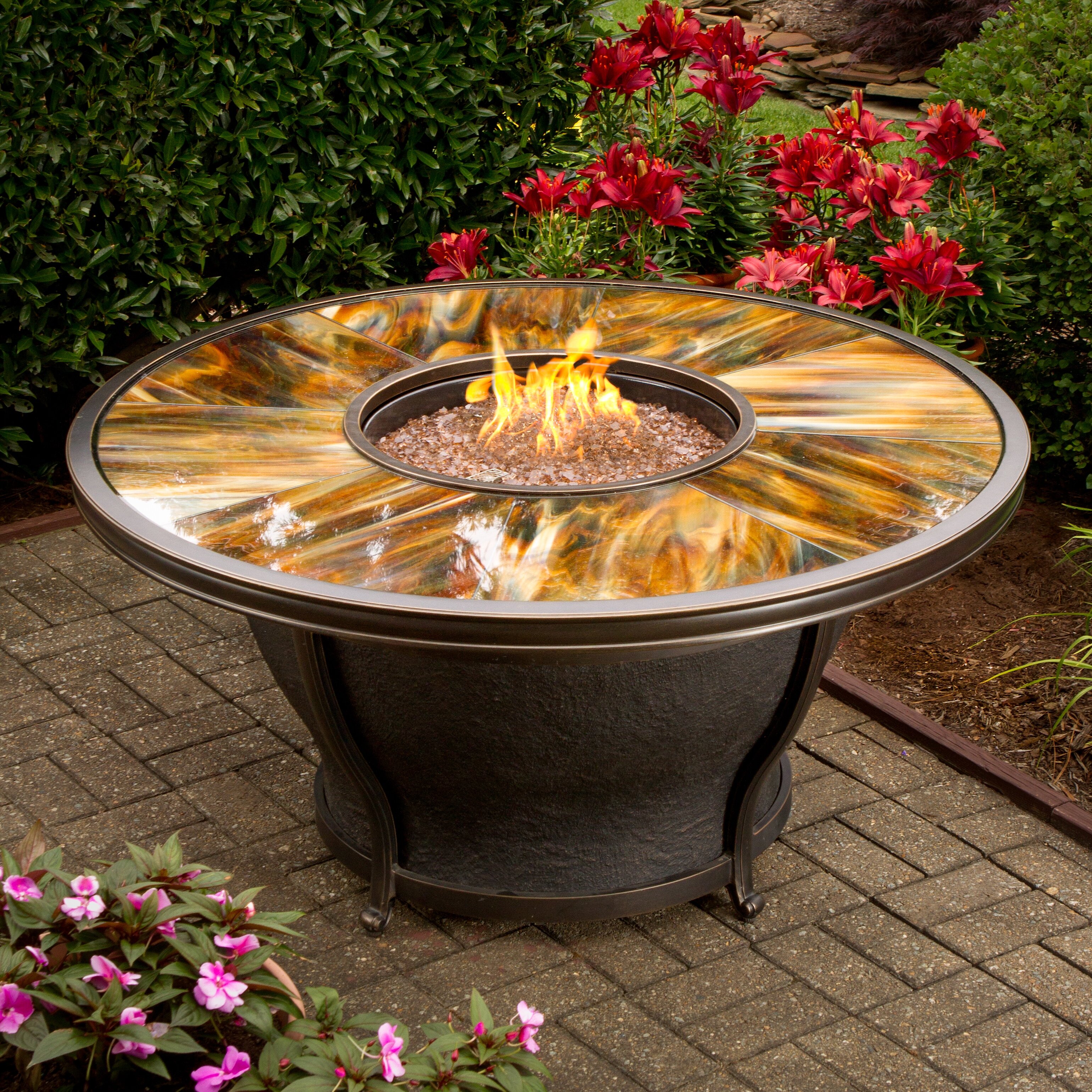 Propane Gas Fire Pit Coffee Table