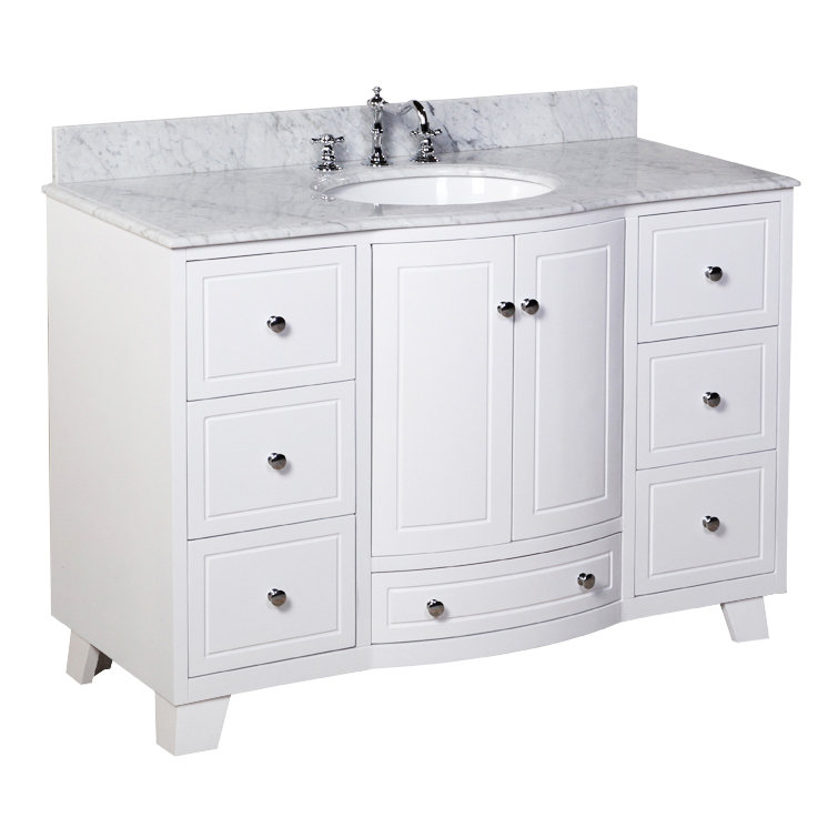 Palazzo 60-Inch Double Bathroom Vanity kbc palazzo 48" single bathroom vanity set & reviews | wayfair Palazzo 60-Inch Double Bathroom Vanity kbc palazzo 48" single bathroom vanity set & reviews | wayfair
