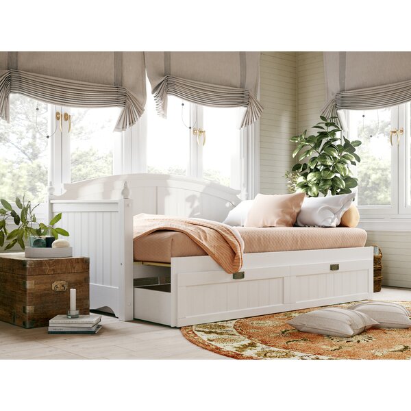 Rosecliff Heights Silvia Twin Daybed With Trundle Reviews Wayfair