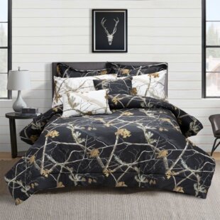 New Camouflage Full Size Comforter Set Plaid Sheets Camo Bedding Boy's Bedspread 