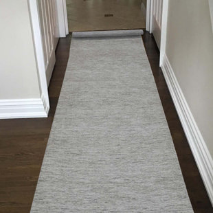 20 X Rug Wayfair One Of A Kind Becker Hand Knotted Runner 2 6 X 20 Wool Gray Area Rug